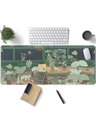 Desk Mat Bear Xl Large Gaming Mouse Pads Desk Mats Pads On Top Of Desks Mousepad Anime Plant Desk Protector 31.5X11.8 In Aesthetic Brown And Green Forest Keyboard Pad - pzsku/ZFB3C6FD1AF9AF8573B99Z/45/_/1740917166/b7ac9798-e9f1-474e-b347-c8a328dc10bf