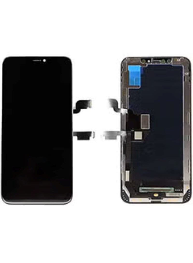 زد واي شاشة LCD بديلة لهاتف آيفون XS ماكس لون أسود. - Image 1