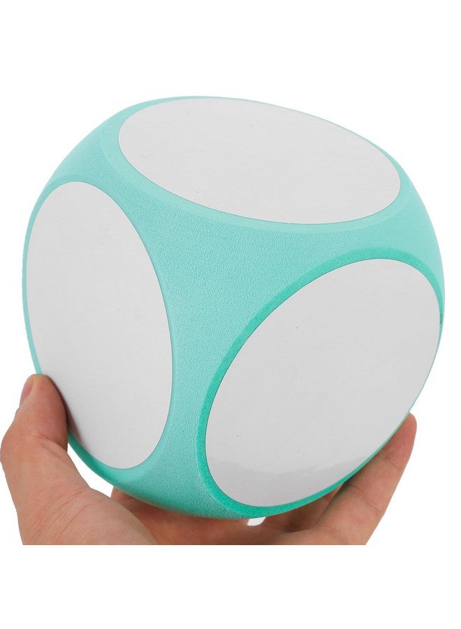 NUOBESTY مجموعة كتل NUOBESTY القابلة للمسح: نرد فارغ قابل للمسح DIY مكعبات رغوة نرد قابلة للكتابة لأغراض تعليم الرياضيات لعبة تعليمية - Image 3