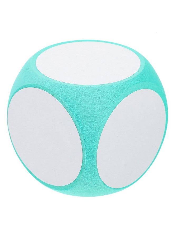 NUOBESTY مجموعة كتل NUOBESTY القابلة للمسح: نرد فارغ قابل للمسح DIY مكعبات رغوة نرد قابلة للكتابة لأغراض تعليم الرياضيات لعبة تعليمية - Image 1