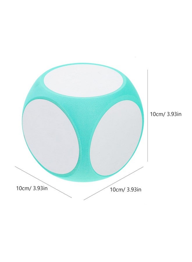 NUOBESTY مجموعة كتل NUOBESTY القابلة للمسح: نرد فارغ قابل للمسح DIY مكعبات رغوة نرد قابلة للكتابة لأغراض تعليم الرياضيات لعبة تعليمية - Image 2