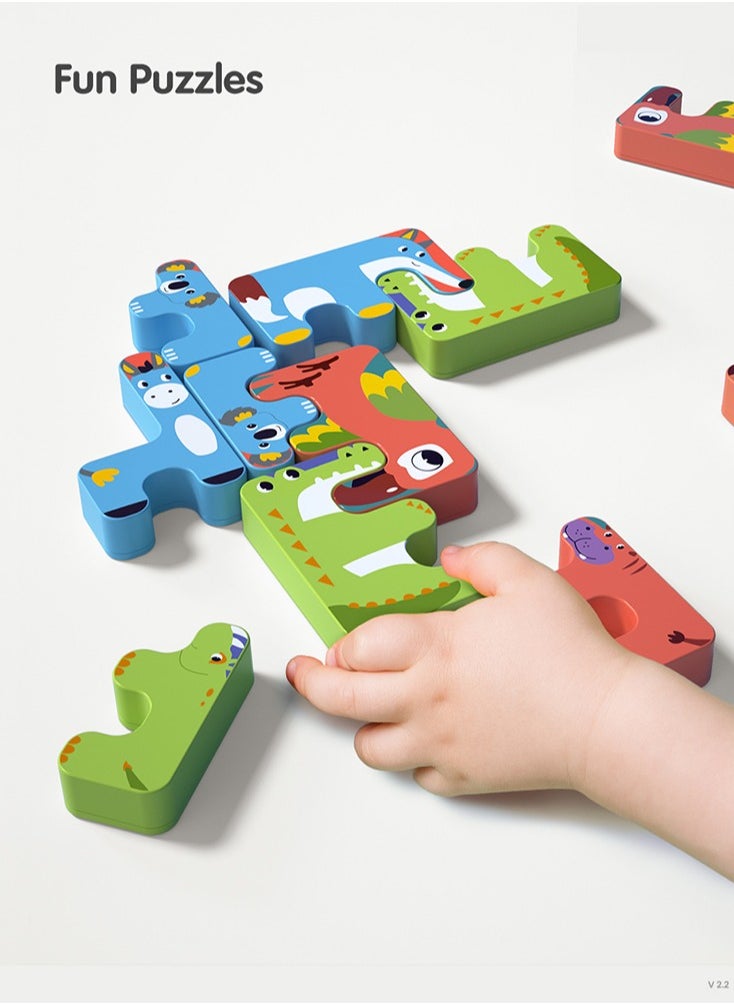 Tumama Animals Stacking Game - Set of 15