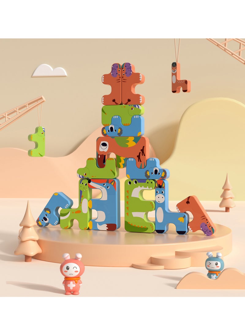 Tumama Animals Stacking Game - Set of 15