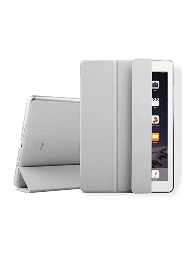 NIBEMINENT Protective Folio Cover For Apple iPad Air 2/iPad 6 Silver - Image 2