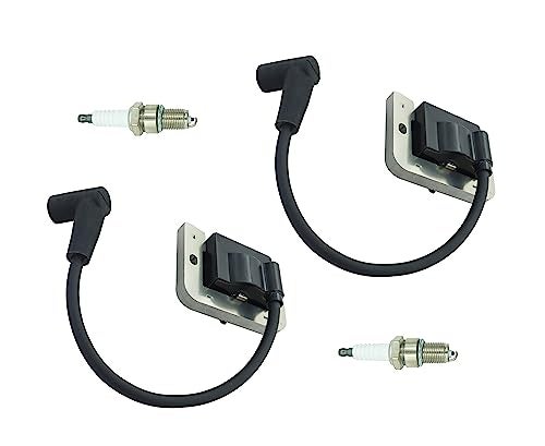 DABAZUALY 2 Pack 32-584-06-S Ignition Coil Module for Kohler KT600 KT610 KT715 KT725 KT730 KT735 KT740 ZT710 ZT720 ZT730 Lawn Mover Engine with Spark Plug - Image 5