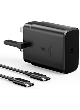 Genuine 45W Super Fast Wall Charger with USB-C Cable – Compatible with Samsung Galaxy S24 Ultra/S24+/S23 FE/S22/S21/S20, A54, A34, A25, A15, A05s – Type-C Plug Adapter - pzsku/ZFB3CE5E1FDBC42034CC0Z/45/1747674335/5e8a9755-2a1b-48dc-b35d-97019b16ba96