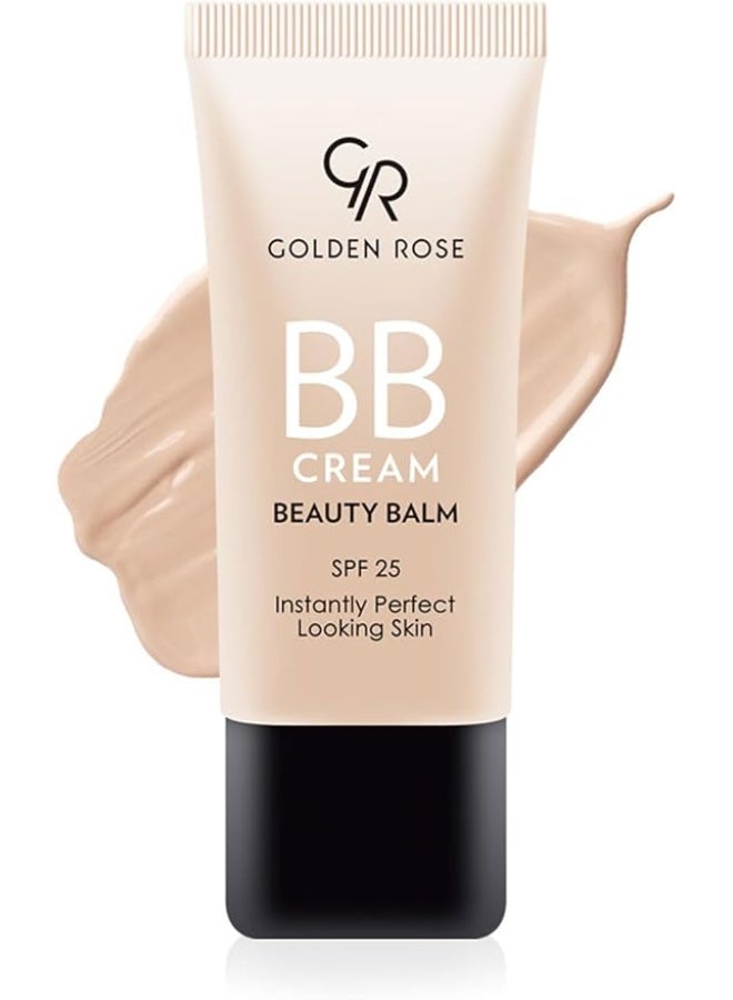 Golden Rose BB Cream Beauty Balm SPF 25 03 Natural - Image 2