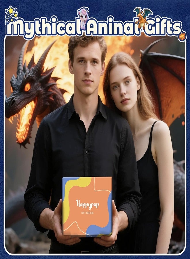 Happy Pop HAPPYPOP Dragon Gifts for Women Men - Funny Dragon Socks for Men, Animal Gifts for Teens, Adults - Image 5
