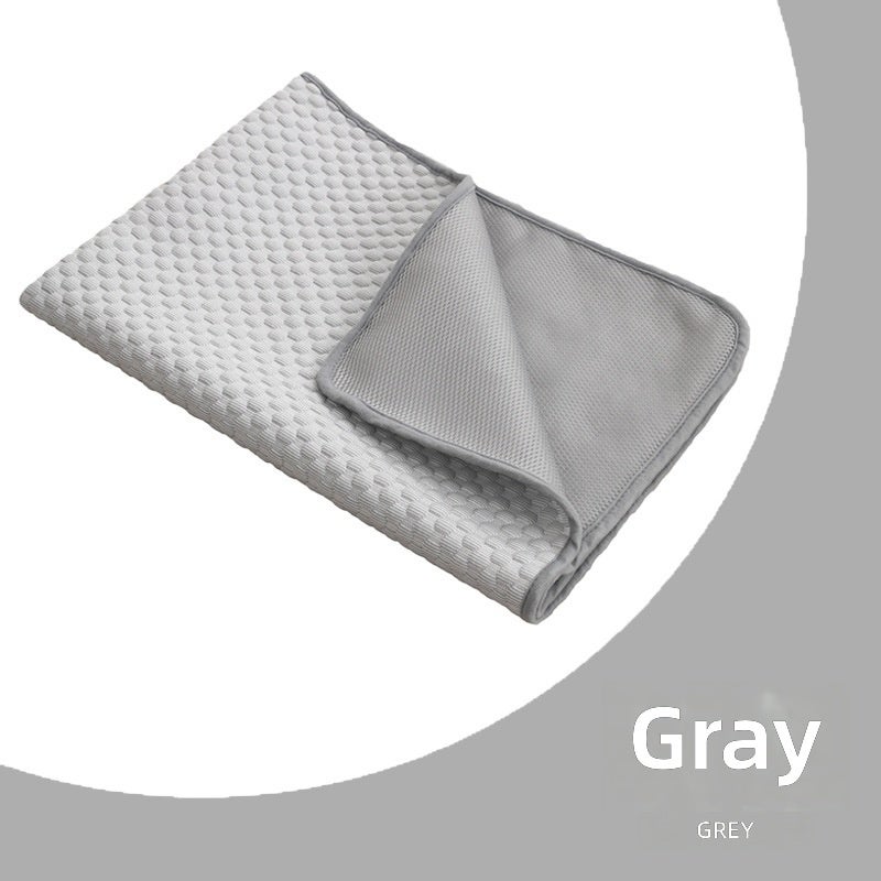 PET DOG ICE SILK COOL MAT - Summer Pet Bed for Dogs and Cats, Breathable & Washable - Image 1