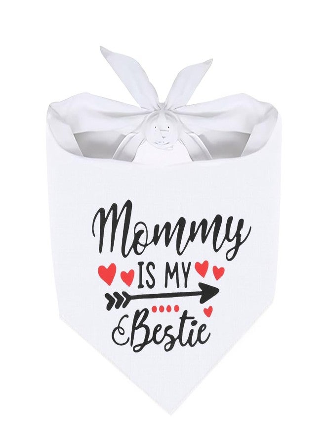 YangQian Dog Triangle Bandana Scarf Pet Costumes for Dogs Mama Mom Gifts for Women Christmas Engagement Wedding Birthday Gift for Dog Lover Woman Bandana Dogs Owner Gift Ideas Pet Apparel Accessories Outifts - Image 1