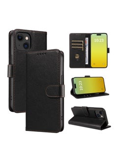Royee Compatible with iPhone 15 Pro Max Wallet Case with Card Holder and Wrist Strap Wallet Flip Cover for iPhone 15 Pro Max 6.7inch, Black  - Image 2