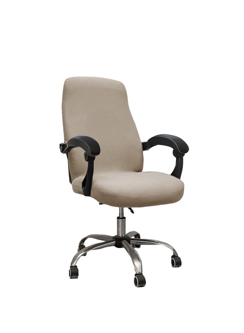 DUNISO Computer Office Chair Covers, Universal  Removable Computer Chairs Cover Stretch Rotating Mid Back Chair Slipcovers Cover Washable Seat Cushion Protectors For Office Computer Chairs  - Image 5