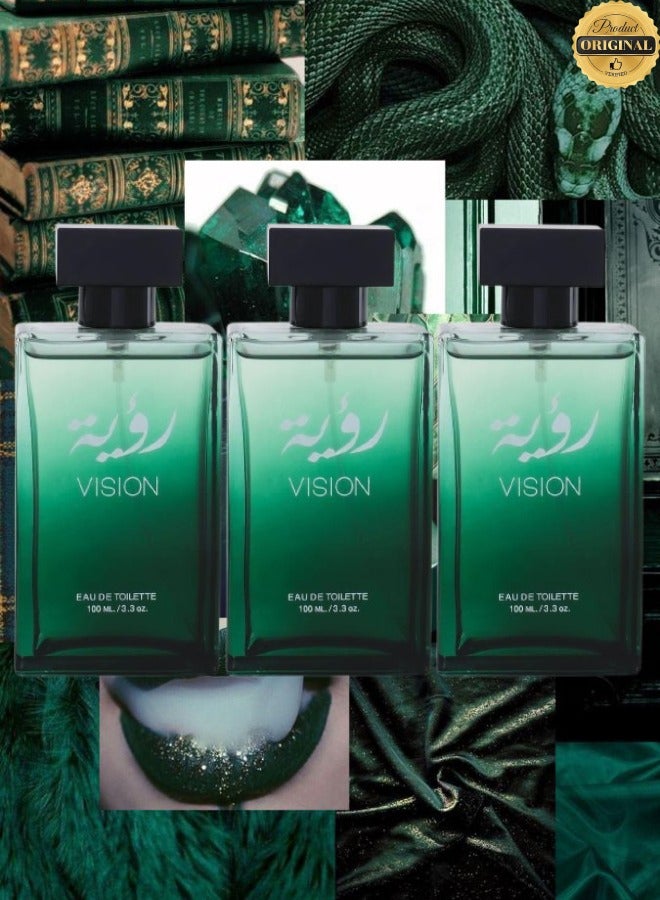 فيجن 3 قطع عطر رؤية 100 مل - Image 1