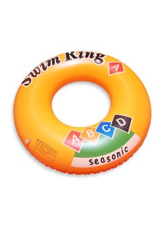 Generic Inflatable Swimming Ring Waist Orange Big Size" 80 cm " Fun Water Toys for Boys and Girls  - Image 1