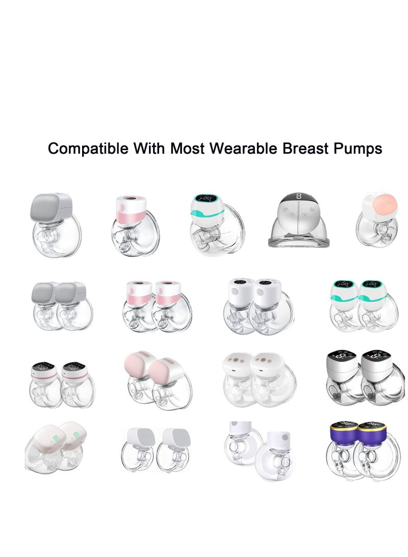 6Pcs Replacement Duckbill Valves, Compatible with TSRETE, CPPSLEE, Momcozy S9/S12 Wearable Breast Pump. Breast Pump Accessories Replacement Parts - Image 2