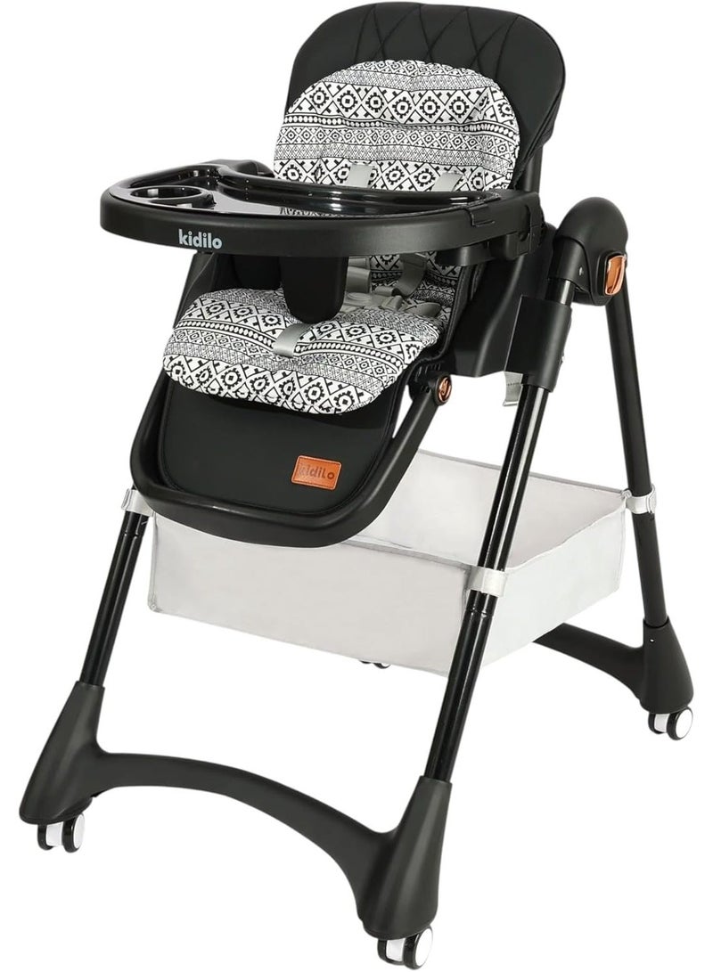 كيديليو كرسي طعام أطفال مريح وآمن متعدد الاستخدامات - Image 1