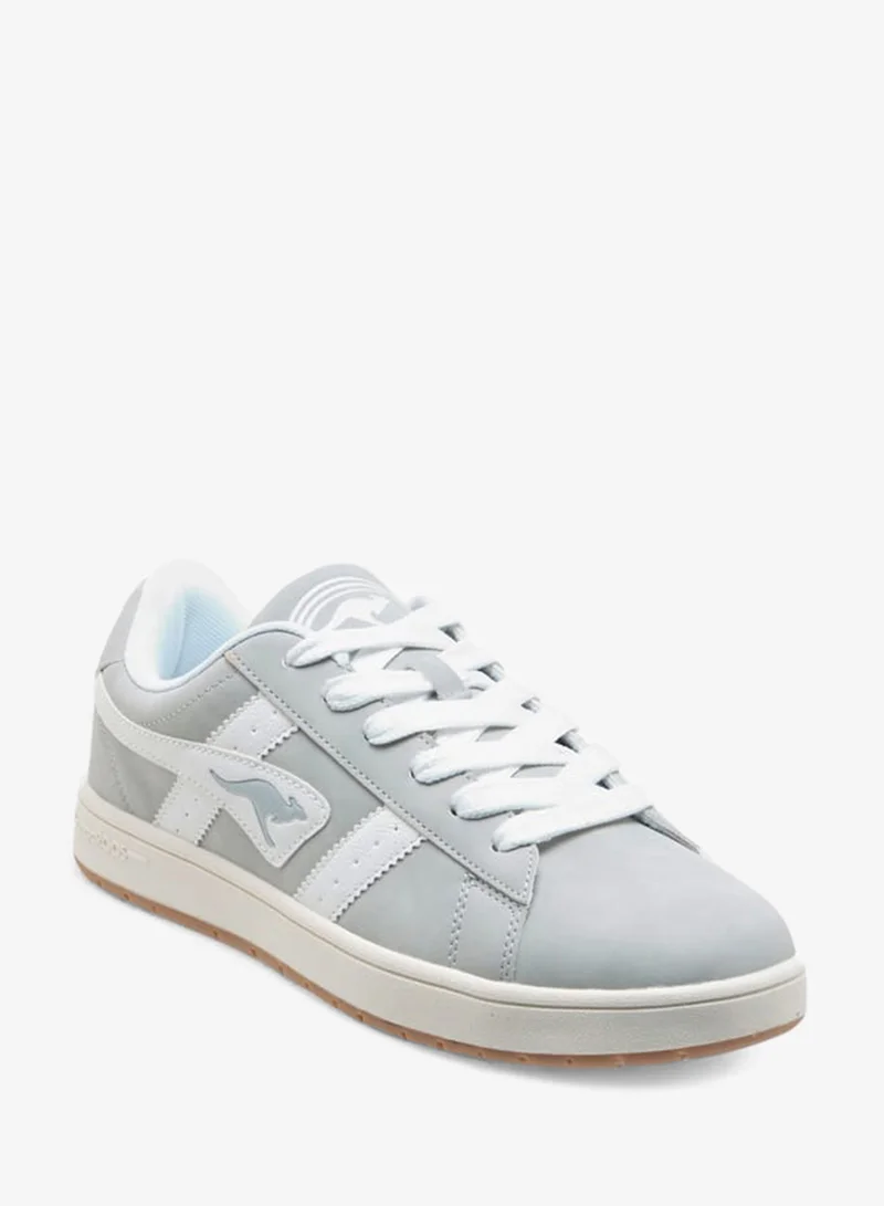 kangaROOS Men's Logo Detail Sneakers With Lace-Up Closure