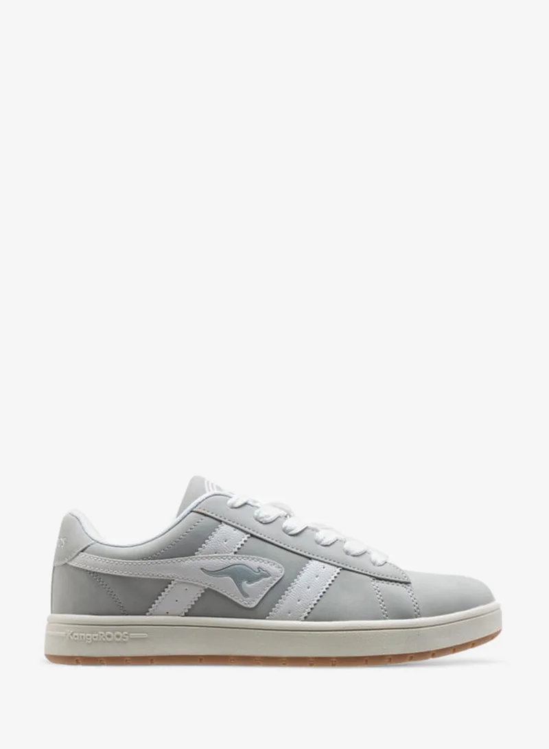 kangaROOS Men's Logo Detail Sneakers With Lace-Up Closure