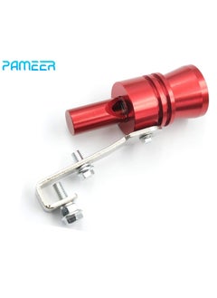 PAMEER Aluminum Alloy Exhaust Turbo Sound Whistle Simulator, Turbo Sound Exhaust Muffler Pipe Whistle Car Roar Maker, Car Blow off valve Tip Simulator Whistler Tail Pipe.  - Image 1