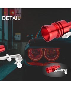 PAMEER Aluminum Alloy Exhaust Turbo Sound Whistle Simulator, Turbo Sound Exhaust Muffler Pipe Whistle Car Roar Maker, Car Blow off valve Tip Simulator Whistler Tail Pipe.  - Image 5