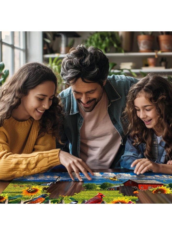 1000 قطعة اللغز | المناظر الطبيعية الخلابة بانوراما البلد | حزب اللغز | مناسبة للبالغين والعائلات - Image 3