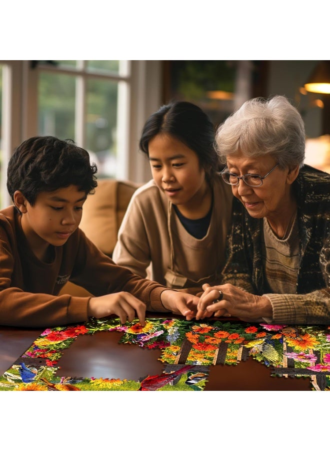 1000 قطعة اللغز | المناظر الطبيعية الخلابة بانوراما البلد | حزب اللغز | مناسبة للبالغين والعائلات - Image 5