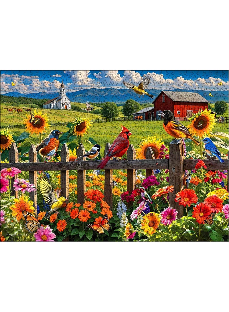 1000 قطعة اللغز | المناظر الطبيعية الخلابة بانوراما البلد | حزب اللغز | مناسبة للبالغين والعائلات - Image 4