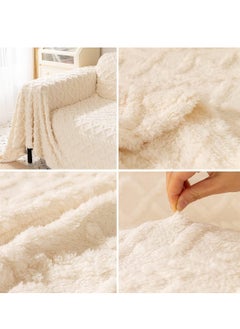 BAIG Thickened Plush Sofa Throw Blanket Dust Anti-cat Scratch Universal Sofa Blankets Sofas Towel for Living Room Bedroom Bed Sofa  - Image 2