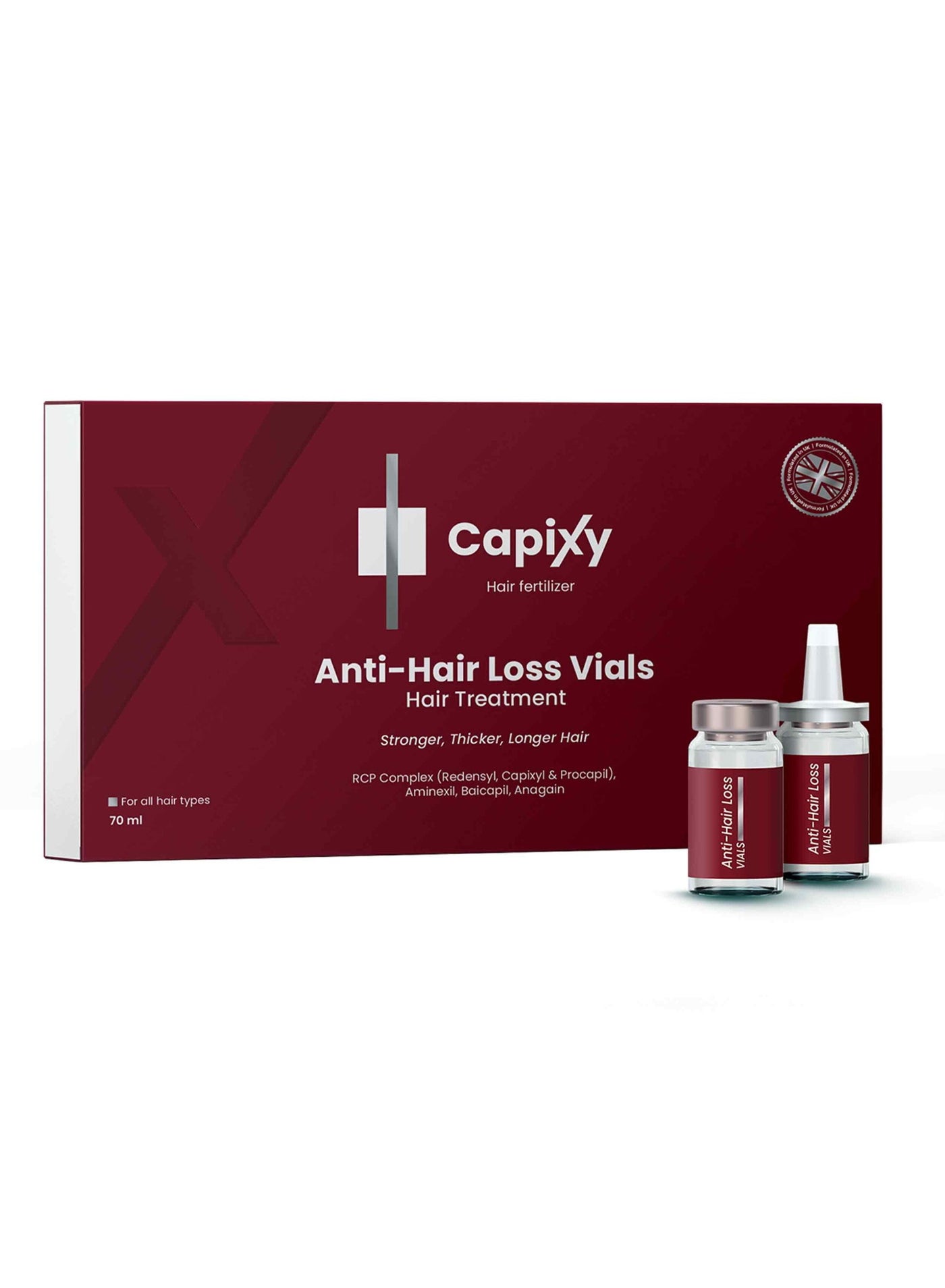 Anti Hair Loss Vials 70 ml