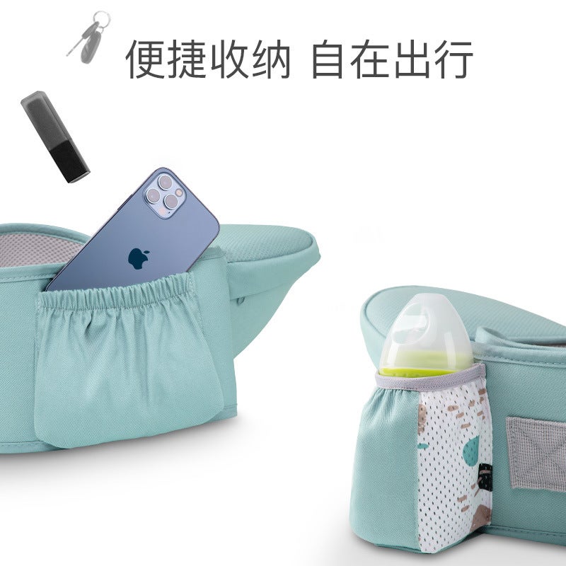 Baby Carrier with Waist Stool, Front Carry, Lightweight - Image 4