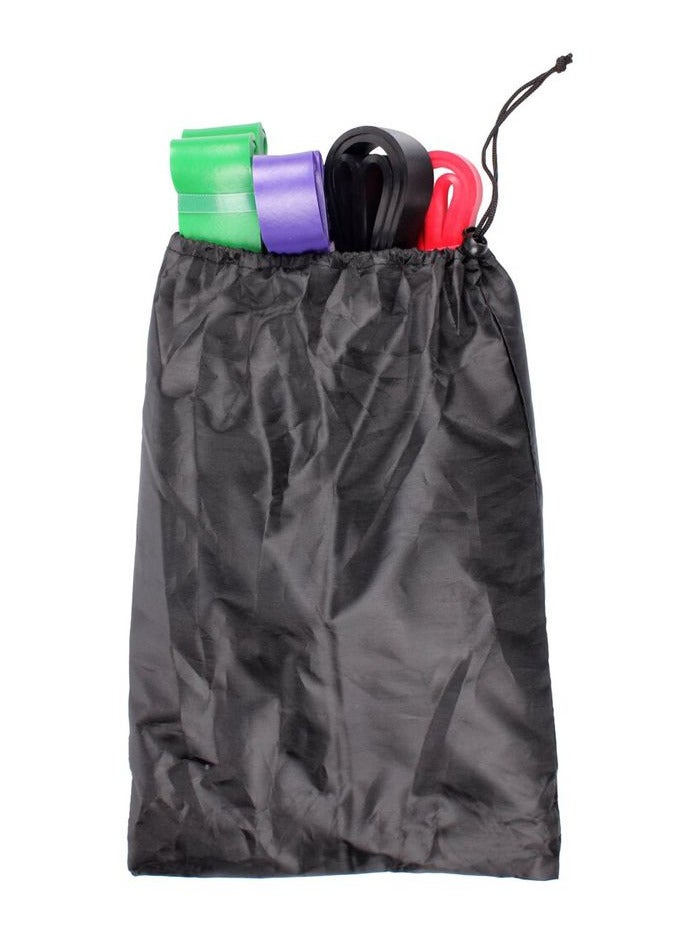 4-Pack Multi-Level Resistance Bands Set | Heavy Duty Pull Up Assist & Workout Bands for Fitness