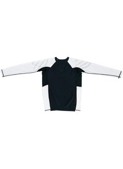 Sanabul  Kids Long Sleeve Rash Guard – Comfortable, Durable, SPF 50 Protection | Perfect Fit for BJJ, MMA & More | Boys & Girls (White, Large)  - Image 2