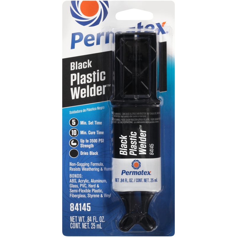 Permatex 84145 Permapoxy Black Plastic Weld - 0.84 fl. oz. - Image 1