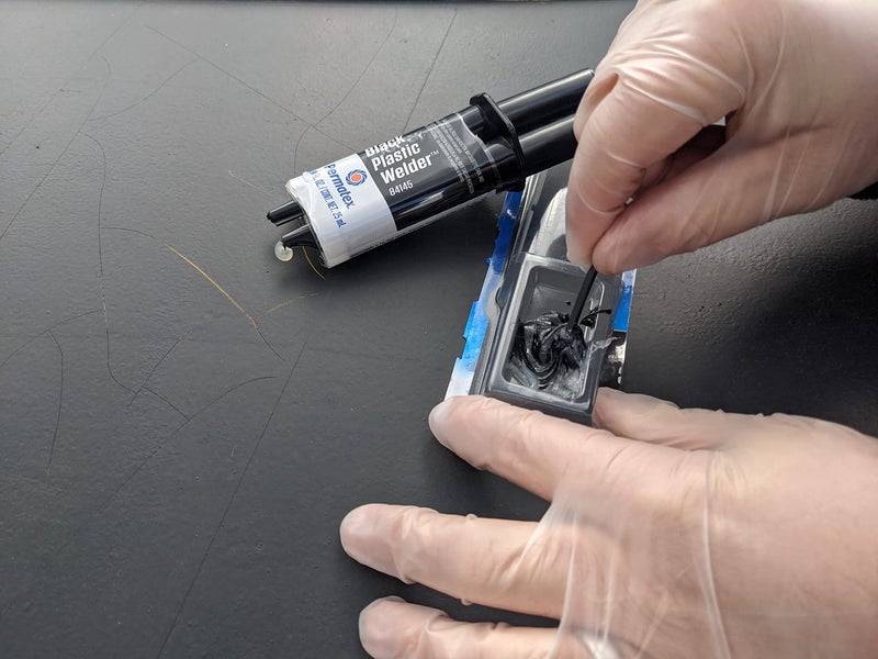 Permatex 84145 Permapoxy Black Plastic Weld - 0.84 fl. oz. - Image 4