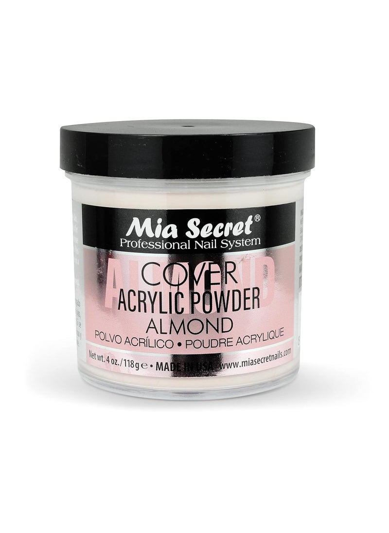 MIA SECRET Mia Secret Acrylic Powder Cover Almond 4 oz. 