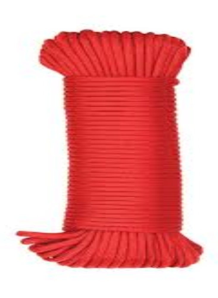 KNP Red All Purpose Nylon Rope in 12mm is a strong and versatile rope suitable for a wide range of indoor and outdoor applications. - Image 1