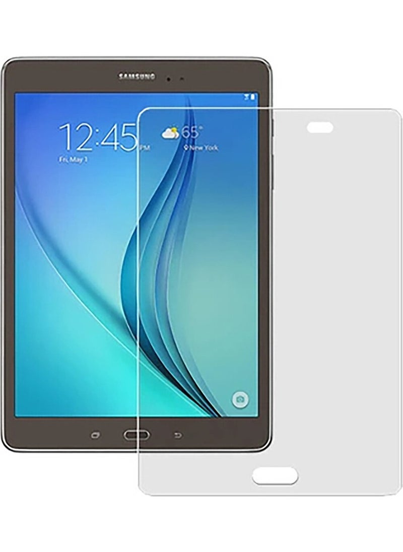 TahTicMer Samsung Galaxy Tab A P555 Unbreakable Screen Protector Tempered Glass 9.7 Inch Impact Resistant  - Image 1