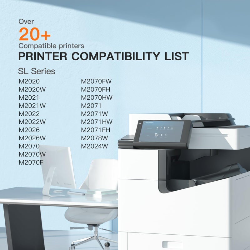 E-Z Ink Compatible MLT-D111S Toner Cartridge High Yield Replacement for Samsung 111S 111L MLT-D111S MLT-D111L to use with Samsung Xpress M2020W M2022W M2024W M2070FW M2070W Printer (Black, 2 Pack) - Image 3