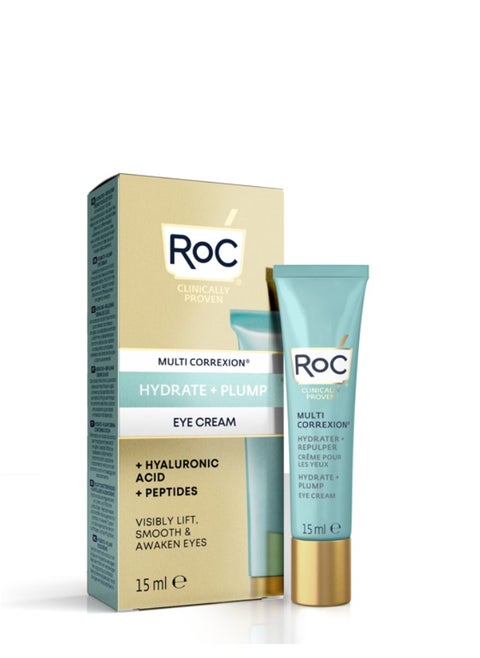 Roc Multi Correxion Hydrate + Plump Eye Gel Cream 15ml