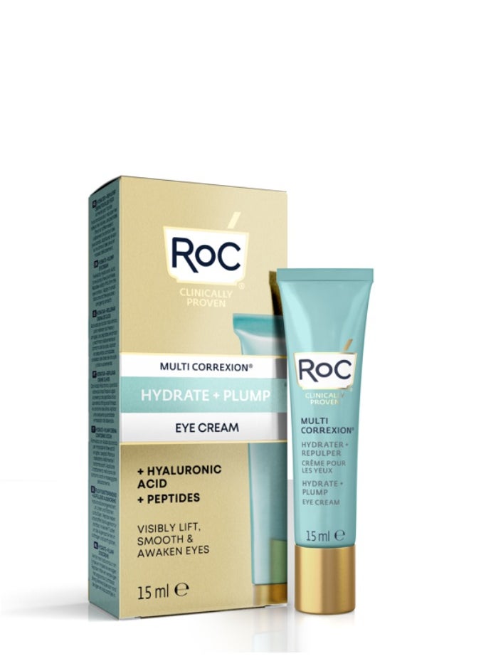 Roc Multi Correxion Hydrate + Plump Eye Gel Cream 15ml
