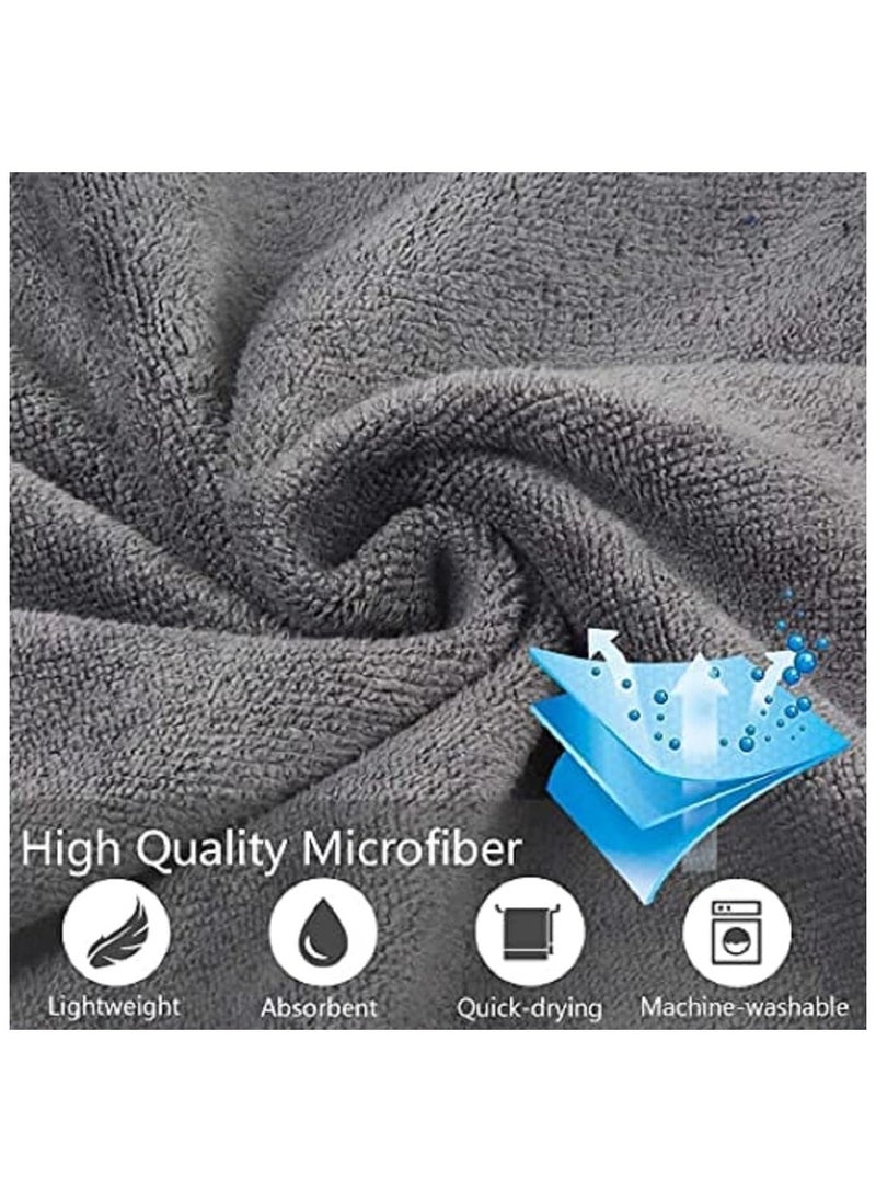 Fabienne - 2-Piece Microfiber Bath Towel 70*140cm, Soft, Durable, Super Absorbent and Fast Drying, Navy Blue - Image 1