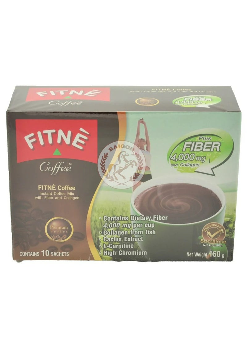 Coffee With Fiber Premium Series 10Sachets X160 gr