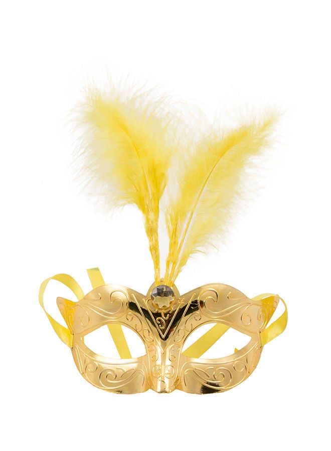 فولات قناع البندقية المعدني الذهبي