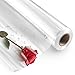 SMART&CASUAL SMARTCASUAL 16 x 150 Clear Cellophane Wrap Roll 3 Mil Thick Wrapping Plastic Film for for Gift Basket Treats Goodie Bouquet Flower Wrapping Covering Packing Supplies - Image 1