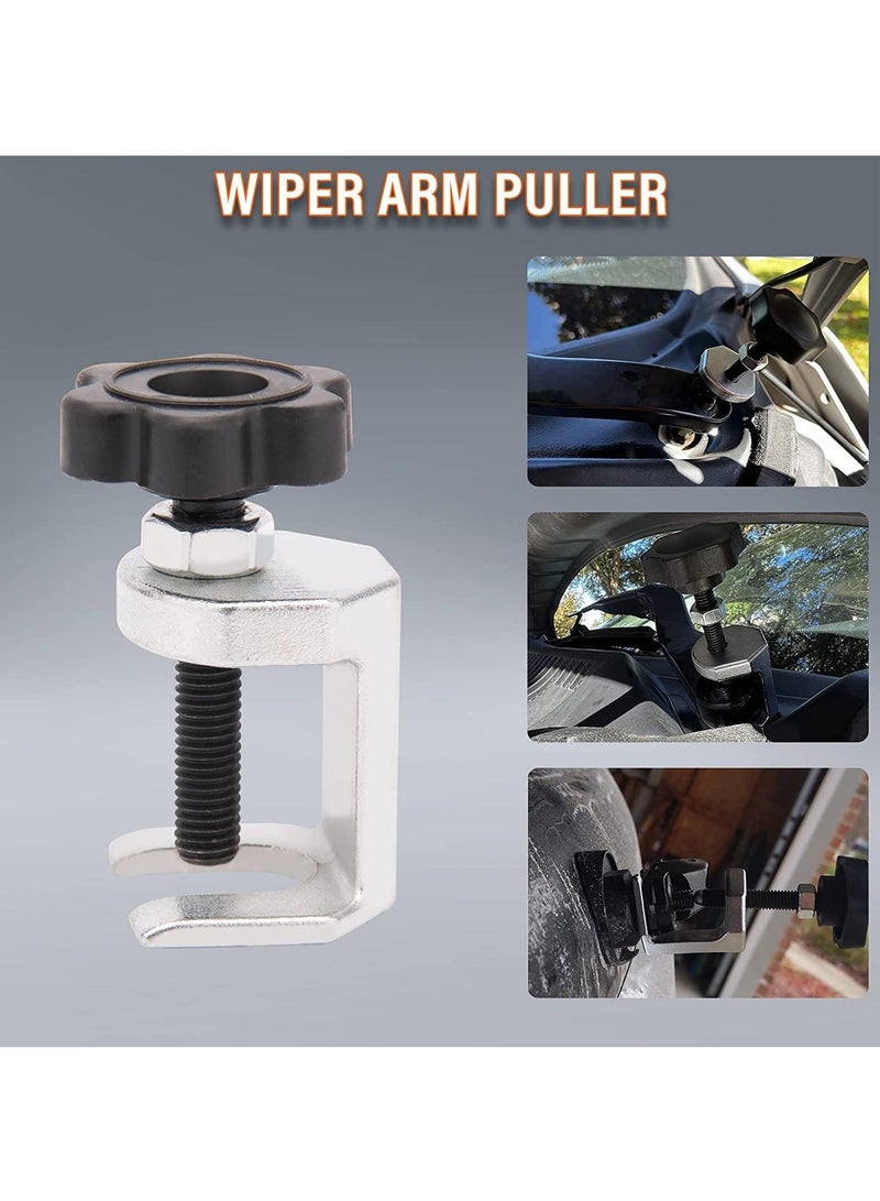 Y&D Battery Terminal and Puller Windshield Wiper Arm Removal Tool Heavy-Duty Bearing Remover Puller Repair Kit 6-28 mm - Image 5