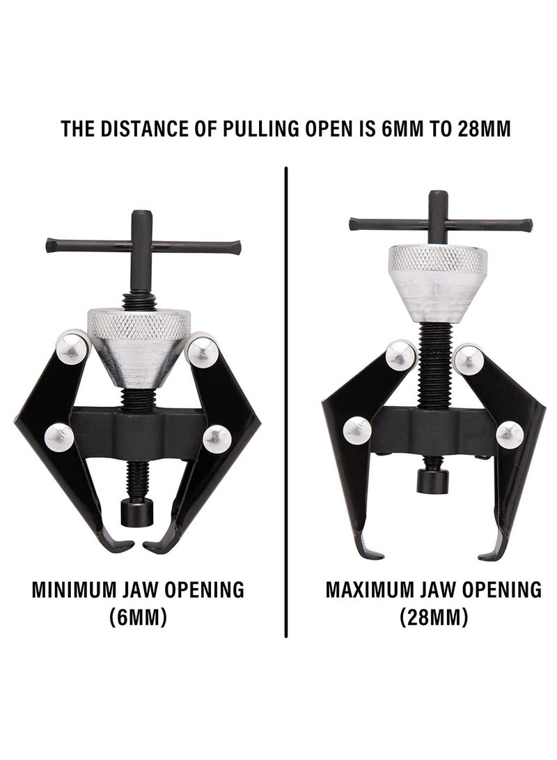 Y&D Battery Terminal and Puller Windshield Wiper Arm Removal Tool Heavy-Duty Bearing Remover Puller Repair Kit 6-28 mm - Image 3