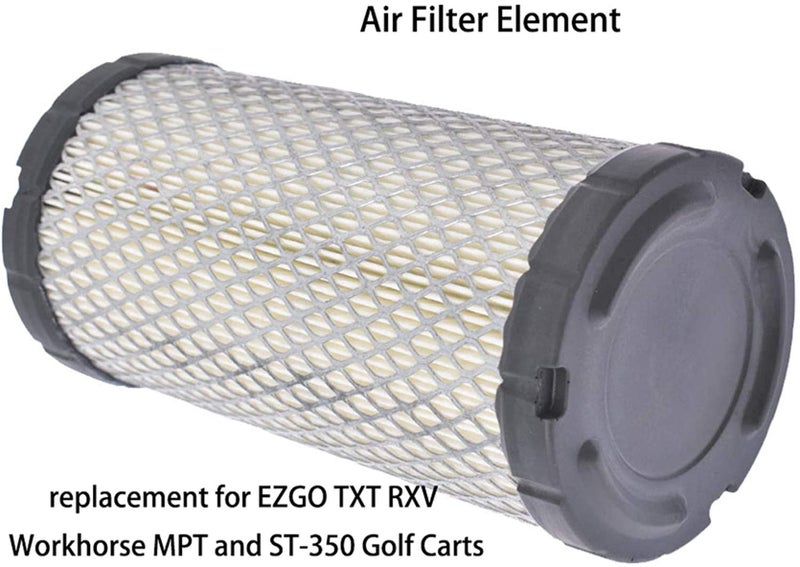 TINVHY Golf Cart Air Filter Replacement for 1996 - Current 4 - Cycle Golf Carts TXT RXV Workhorse MPT and ST-350 11017-EZ 1025582-01 28463-G01 - Image 4
