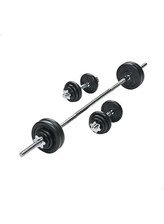Top Fit weights and bars set - 19 pieces - up to 80 kg  - Image 1