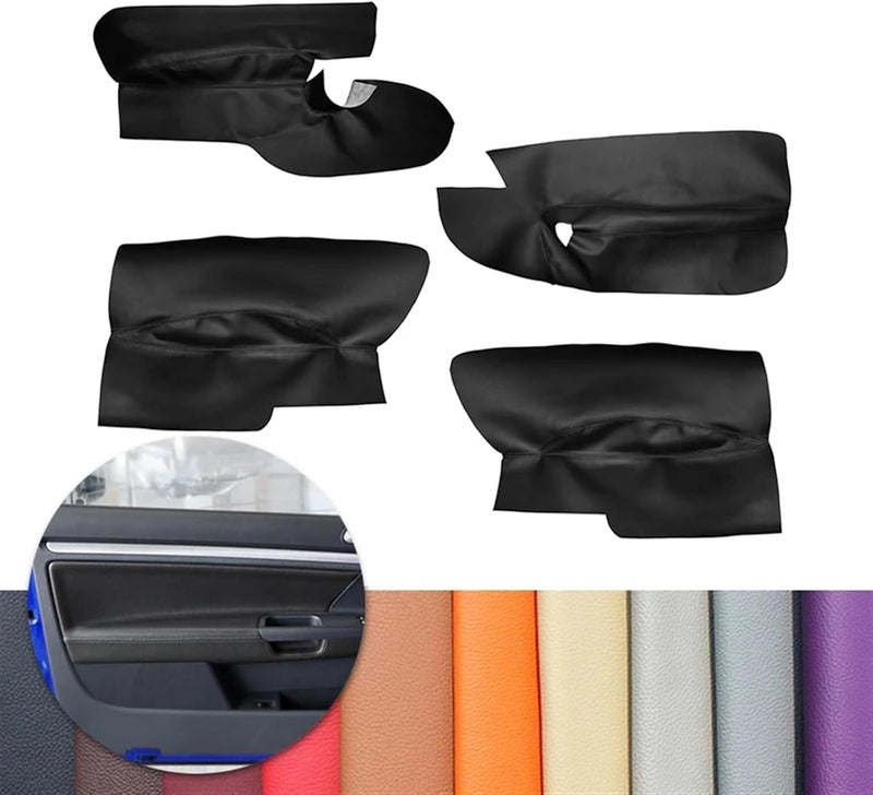 QASULER Microfiber Leather Armrest Cover for VW Golf 5 - Image 5