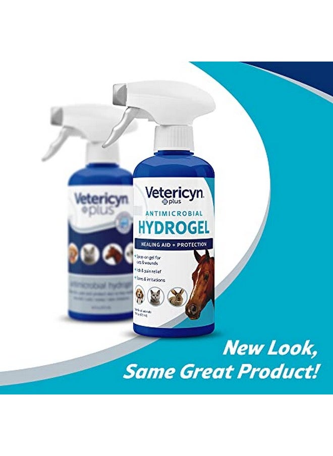Vetericyn Plus All Animal Wound Care Hydrogel Spray | Healing Aid And Wound Protectant, Sprayable Gel To Relieve Dog, Cat, Horse Itchy Skin, Safe For All Animals. 16 Ounces  - Image 4